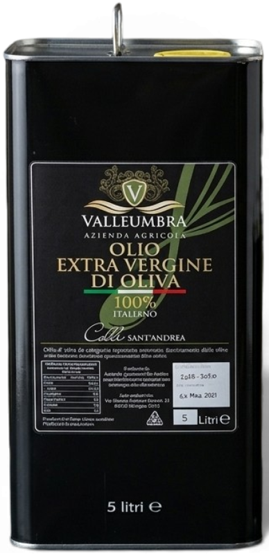 Latta di Olio Extravergine d'Oliva
